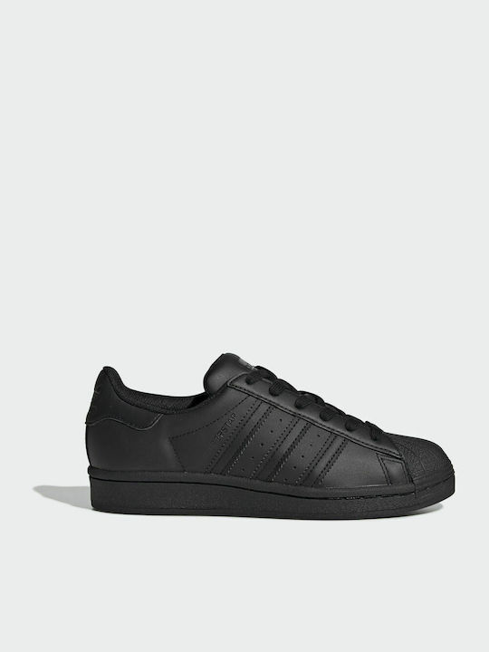 Adidas Παιδικά Sneakers Superstar J Core Black / Core Black / Core Black
