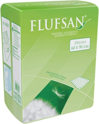 Flufsan Inkontinenzunterlagen 60x90cm 15Stück