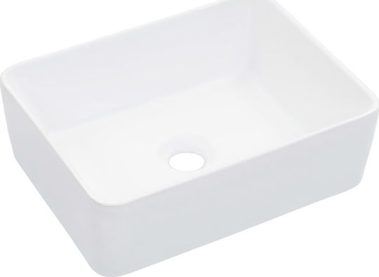 vidaXL Επικαθήμενος Νιπτήρας Κεραμικός 40x30x13cm vidaXL Επικαθήμενος Νιπτήρας Κεραμικός 40x30x13cm