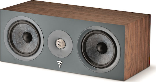 Focal Chora Center FOAESFC8000O400 Hi-Fi Lautsprecher Zentrale 200W 2 Anzahl von Fahrern B62xT39xH32cm. Walnuss