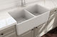 Bocchi 1139 1139-301 Undermount Sink Porcelain W84xD46cm White Matt