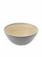 Iliadis Salad Bowl Wooden Γκρι 28x28x12cm 1pcs