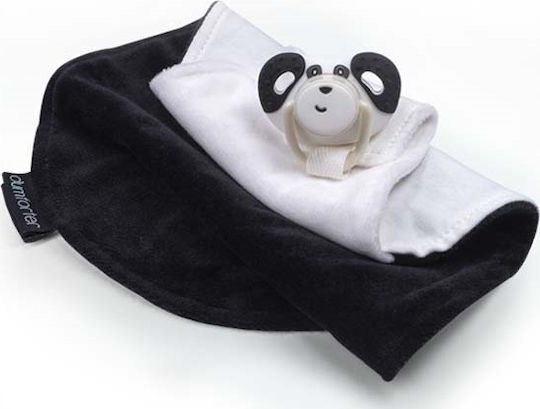 Dumforter Șervețel Pentru Bebeluş 3 în 1 Pepper The Panda Negru