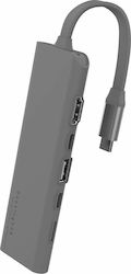 Allocacoc DockingHUB USB-C Dockingstation mit HDMI 4K PD