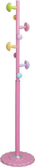 Woodwell Line Cuiere de podea Metal Pink 37x37x170cm