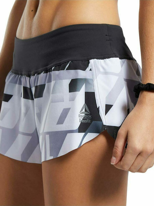 CrossFit Knit Woven Women's Sporty Shorts Sterling Grey