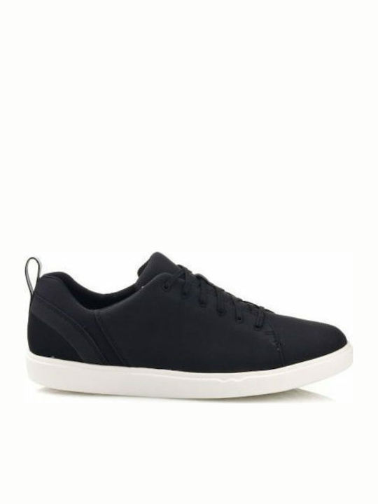 Clarks Step Verve Lo Herren Sneakers Schwarz