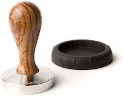 Cafelat Nikka Tamper with Flat Surface 58mm Zebra