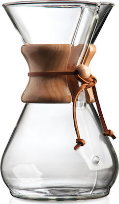 Feggrini 800ml Pour Over Set Glass Transparent