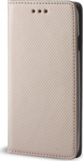 Forever Smart Magnet Buchen Sie Synthetisches Leder Gold (Redmi 4x)