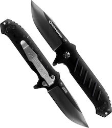 WithArmour Shooter Pocket Knife Black with Blade made of Stainless Steel