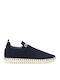 Dutch Γυναικεία Slip-On Navy Μπλε