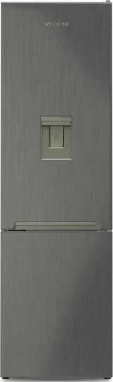 Hyundai Combină frigorifică 288lt Î180xL54xA59.5cm. Inox HRC19-2860XWD/LF