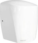 Pritec Plastic Hand Dryer with Sensor DB9 201-22-16-4013X White 0.9kW