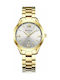 Curren Watch with Metal Bracelet Gold / Silver