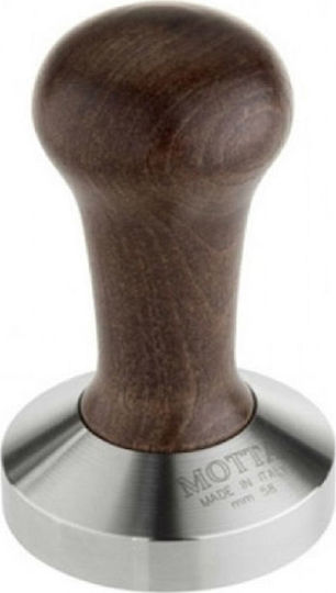 Motta 8150 Tamper with Curved Surface 58mm Brown