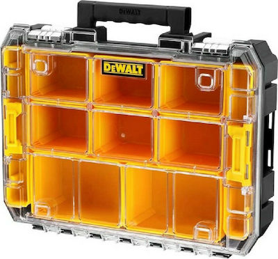 Dewalt Tstak Werkzeugkoffer-Organisator 10 Positionen mit abnehmbaren Boxen Gelb 44x33.7x11.95cm