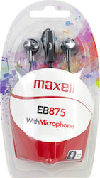 Maxell EB875 In-ear Handsfree με Βύσμα 3.5mm Μαύρο