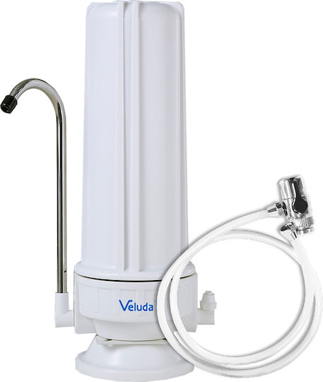 Veluda VV Simple Water Filtration System Single Countertop