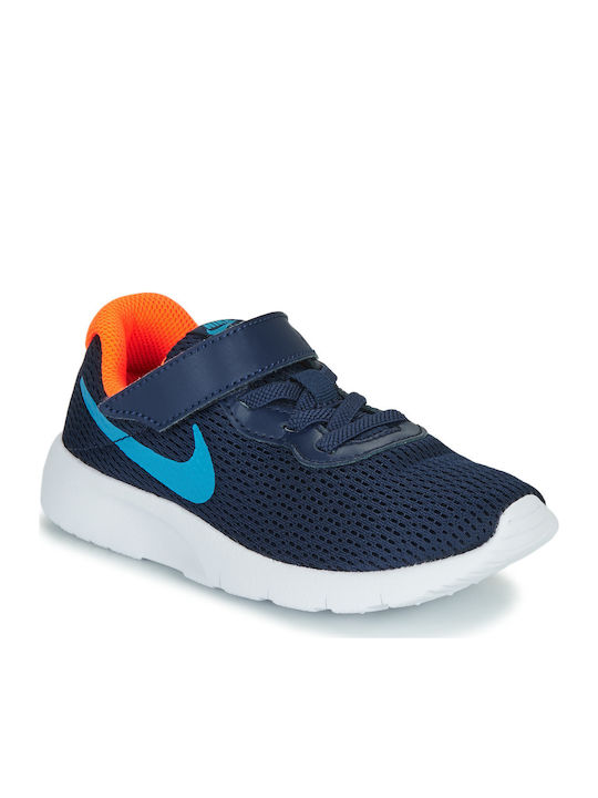 Tanjun Tanjun Kids Sports Shoes Running with Hoop & Loop Closure Midnight Navy / Laser Blue / Hyper Crimson