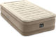 Intex Camping Air Mattress Single with Built-In Pump Plush Elevated Ultra 191x99x46cm