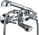 Fiore Classic Line Bad / Duscharmaturen Komplettes Set Silber