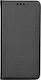 Forever Smart Magnet Book Synthetic Leather 2mm Black (Huawei P10 Lite)