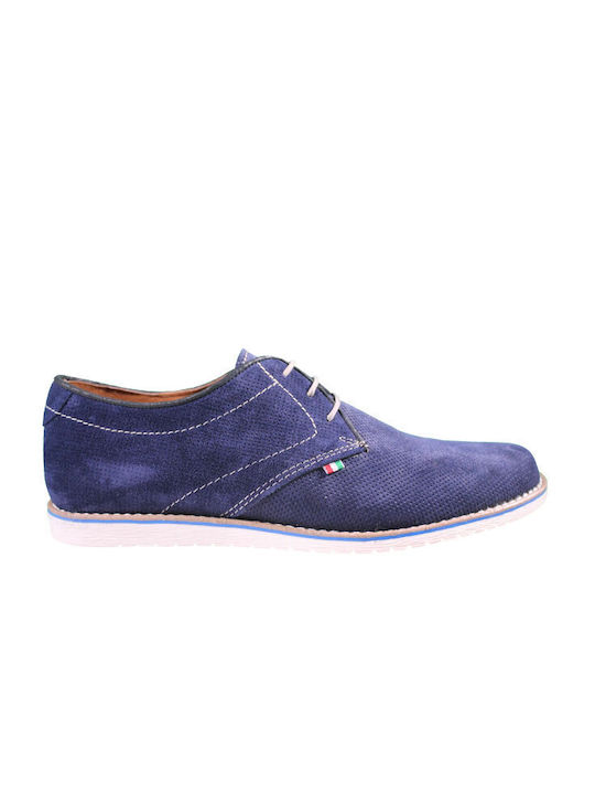 mocasini pentru bărbați steve kommon 000793 BLUE