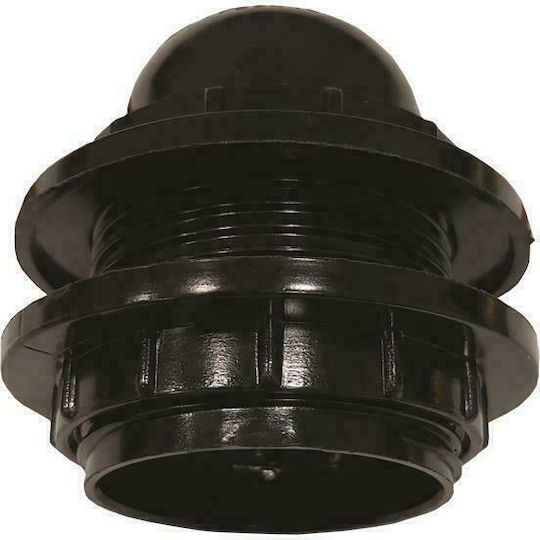 Eurolamp Power Socket with Socket E27 in Black color 147-23011