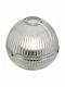 JK Home Decoration Candle Holder suitable for Tealights Glass in Transparent Color 10x10x10cm 1pcs