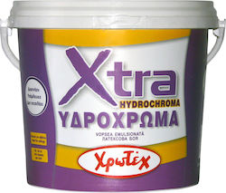 Χρωτέχ Xtra Plastic Hidrocolor pentru Utilizare Intern 9lt