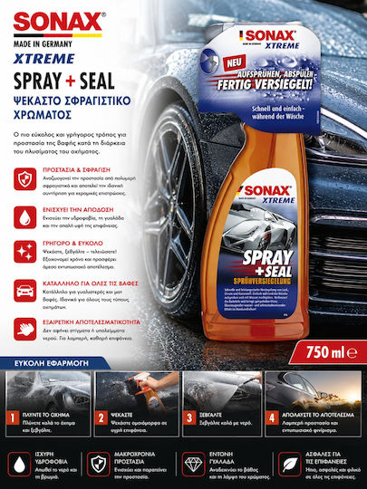 Sonax Xtreme Spray Paint Sealant Spray + Seal 750ml