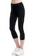 BodyTalk 1201-902009 Women's Capri Training Legging Black