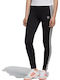 Adidas Adicolor 3 Stripes Frauen Lang Leggings Schwarz