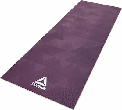 Reebok Στρώμα Γυμναστικής Yoga/Pilates Μωβ (173x61x0.4cm)