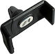 Simoni Racing Phone Holder Βάση Κινητού & Tablet Αυτοκινήτου με Ρυθμιζόμενα Άγκιστρα Μαύρη