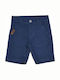 Kinder-Shorts/Bermudas Stoff Marineblau