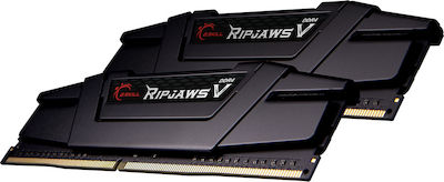 G.Skill Ripjaws V 16GB DDR4 RAM με 2 Modules (2x8GB) και Ταχύτητα 3600 για Desktop