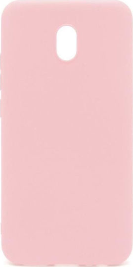 iNOS Soft TPU Umschlag Rückseite Silikon Rosa (Redmi 8A)