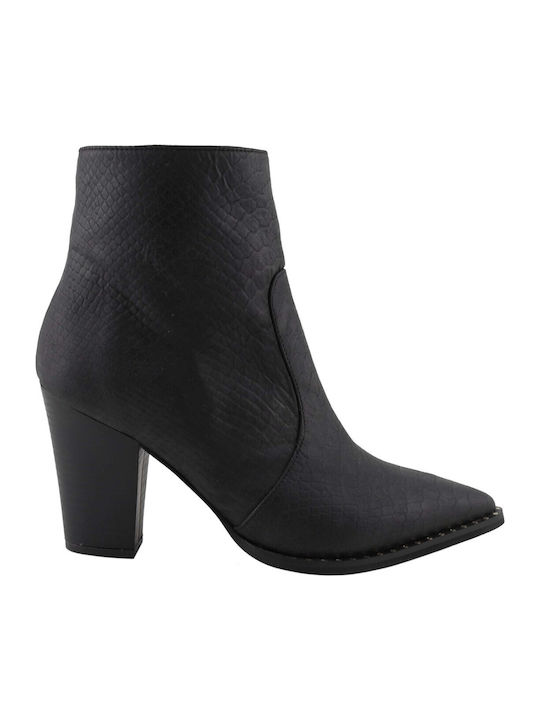 Stiefeletten Damen Schwarz