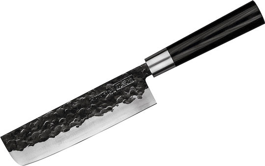 Samura Blacksmith Μαχαίρι Nakiri από Ανοξείδωτο Ατσάλι 16.8cm