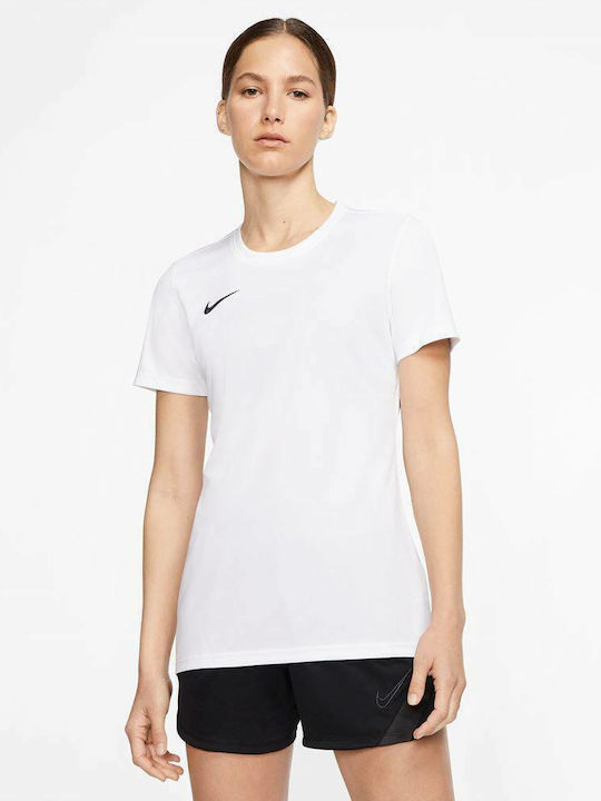 Nike Park VII Γυναικείο T-shirt Dri-Fit Λευκό