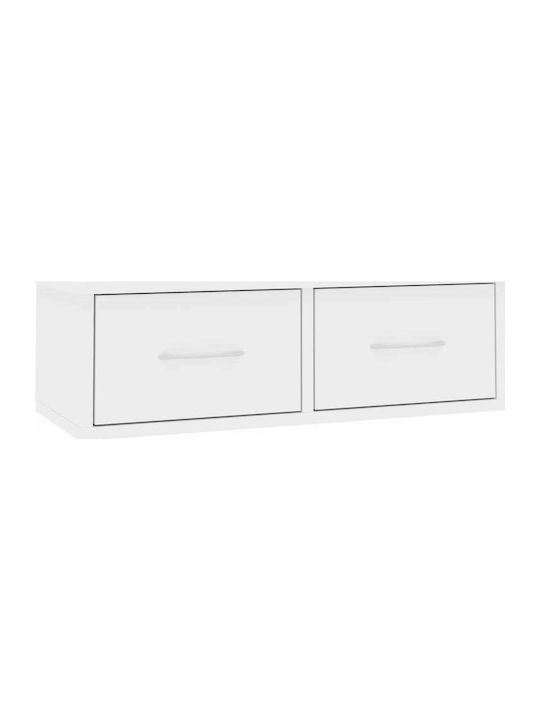 Shelf Wall White 60x26x18.5cm