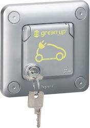 Legrand Green'up Access 077857 Ασφαλείας με Καπάκι Grey
