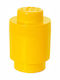LEGO din Plastic 1 Round Galben 12x12x12cm 1buc