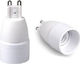 Panafan Adaptor Dulie de la G9 la E14 în culoarea Alb 15-00210