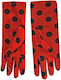 Marienkäfer Handschuhe Karneval Handschuhe 1Stück