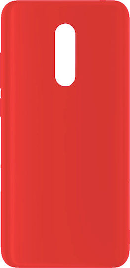Back Cover Σιλικόνης Κόκκινο (Redmi 8)