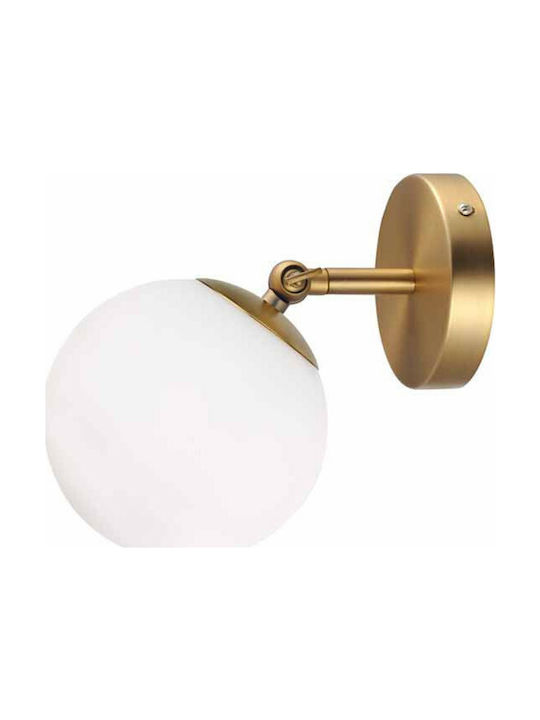 Aca Modern Wandleuchte in Gold Farbe