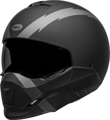 Bell Broozer Arc Matte Black/Gray Motorradhelm Modular ECE 22.05 800gr